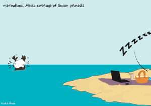 Cartoon: International coverage of Sudan revolts
